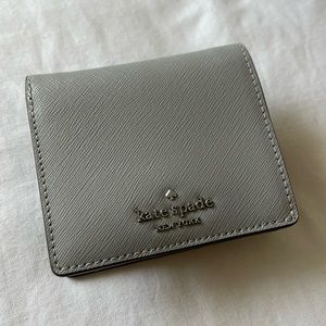 KATE SPADE NWT COVE STREET SERENADE Gray WALLET
